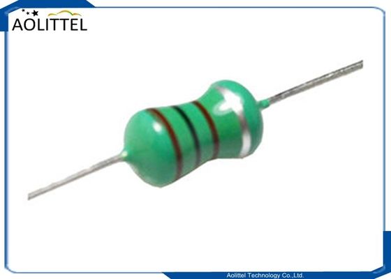 drahtlose Ladegerät-Spule 0.22uH 400mA 0.4Ohm 25.2MHZ, überzogene Epoxiddrosselklappen-axialer örtlich festgelegter Induktor-Farbcode 2.8x4.8mm